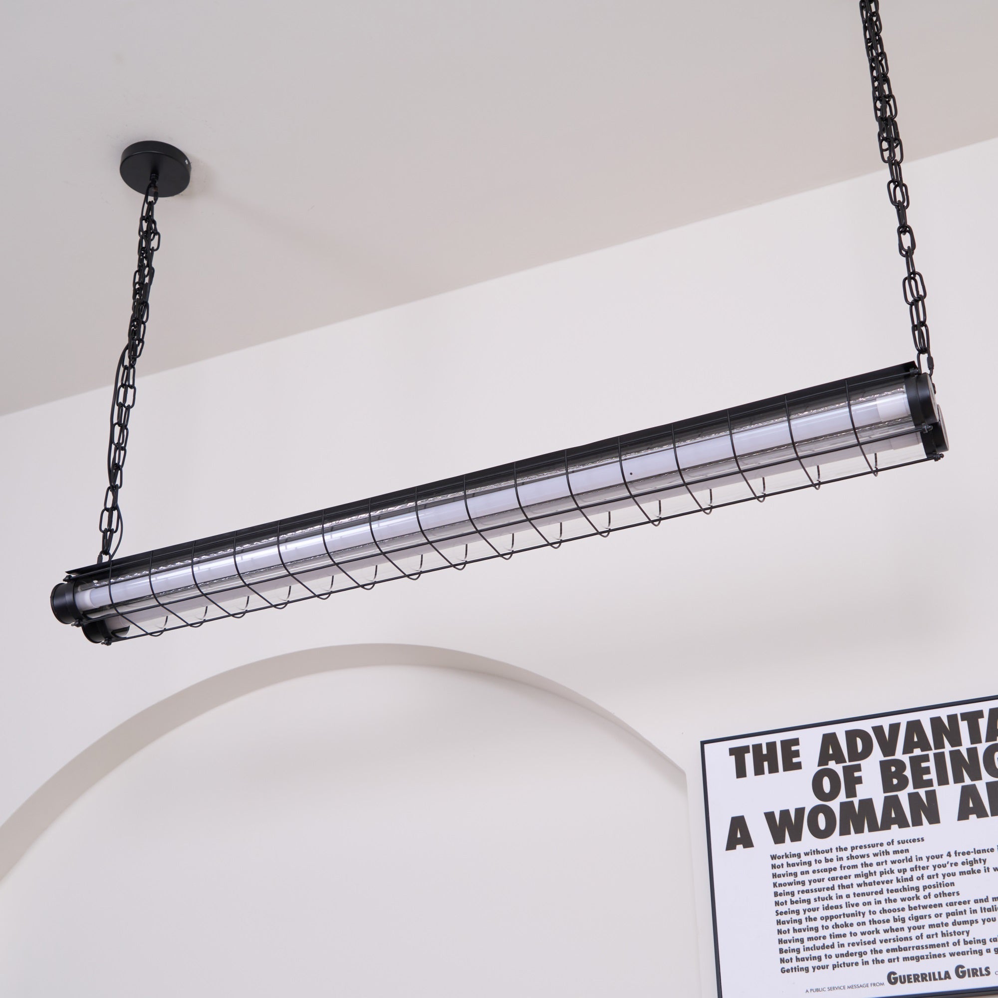Arsorisra Industrial Linear Pendant Light