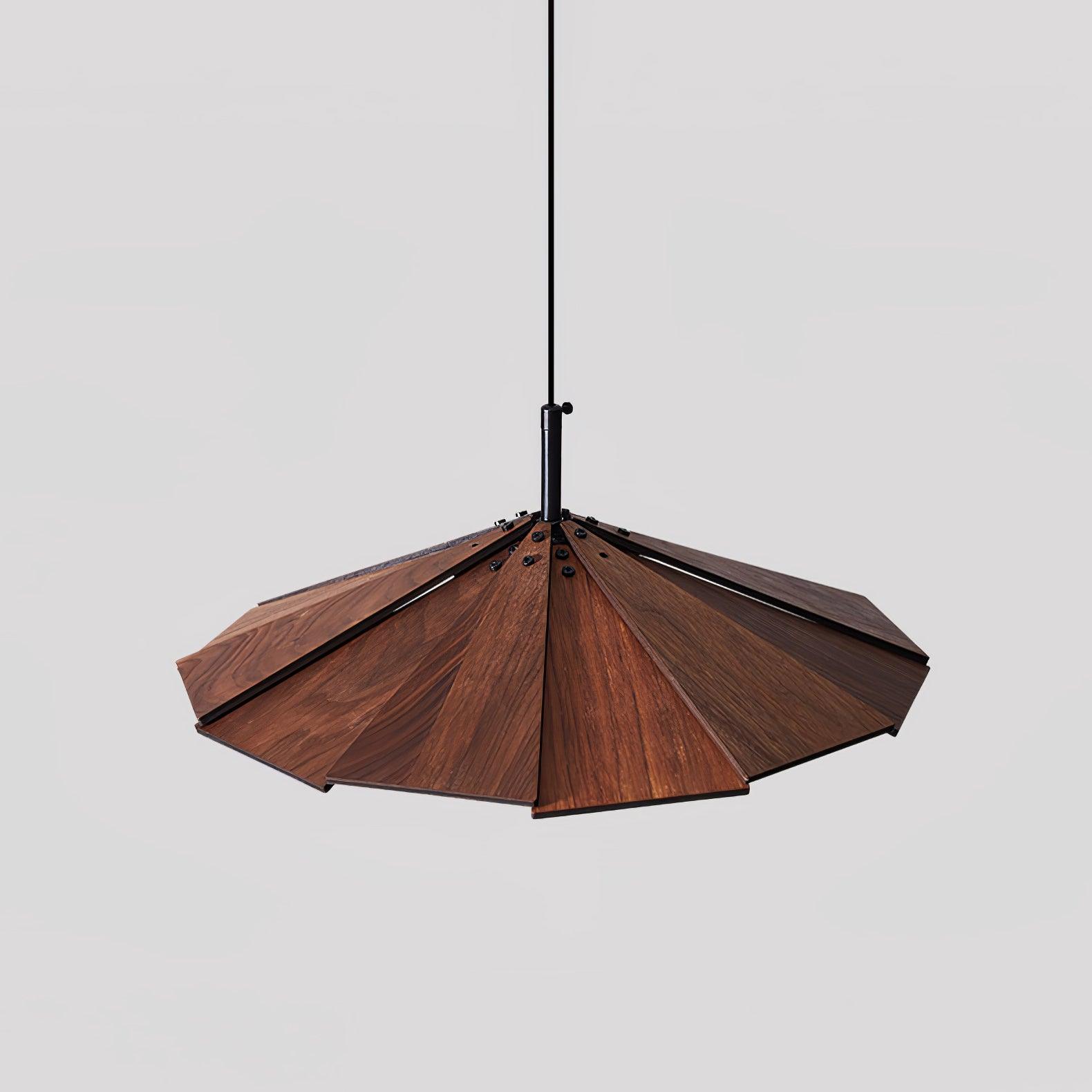 Woodura Umbrella Wooden Pendant Light - Letslighting