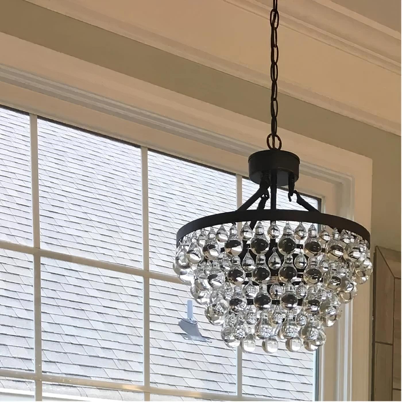 Avelis Postmodern Luxury Unique Tiered Crystal Chandelier - Letslighting