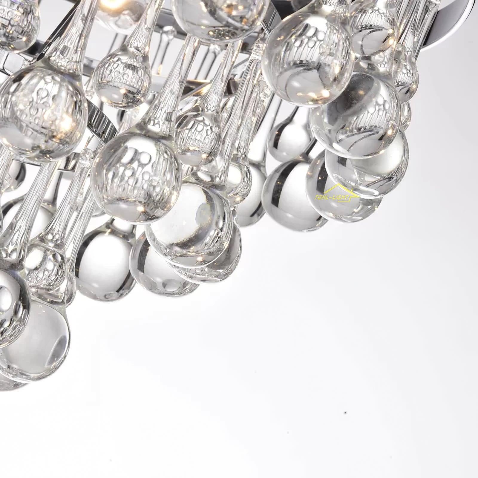 Avelis Postmodern Luxury Unique Tiered Crystal Chandelier - Letslighting