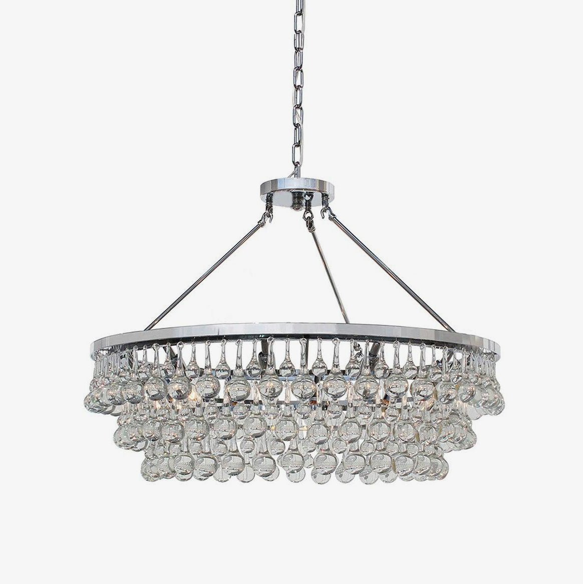 Avelis Postmodern Luxury Unique Tiered Crystal Chandelier - Letslighting
