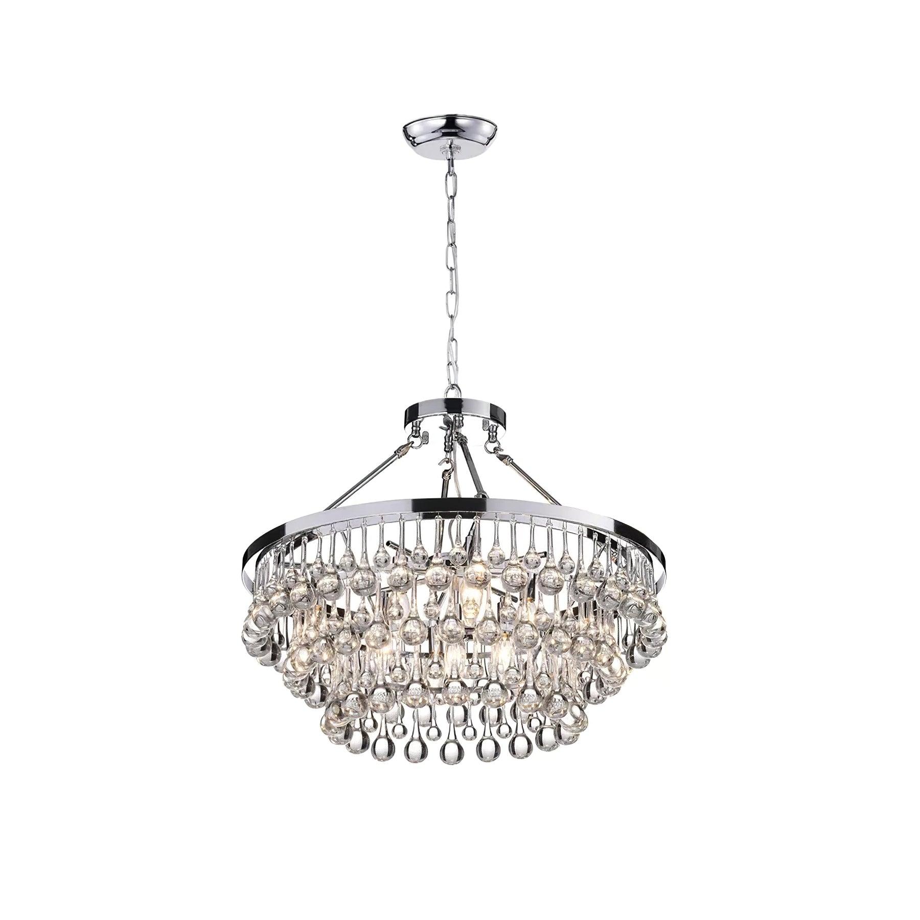 Avelis Postmodern Luxury Unique Tiered Crystal Chandelier - Letslighting