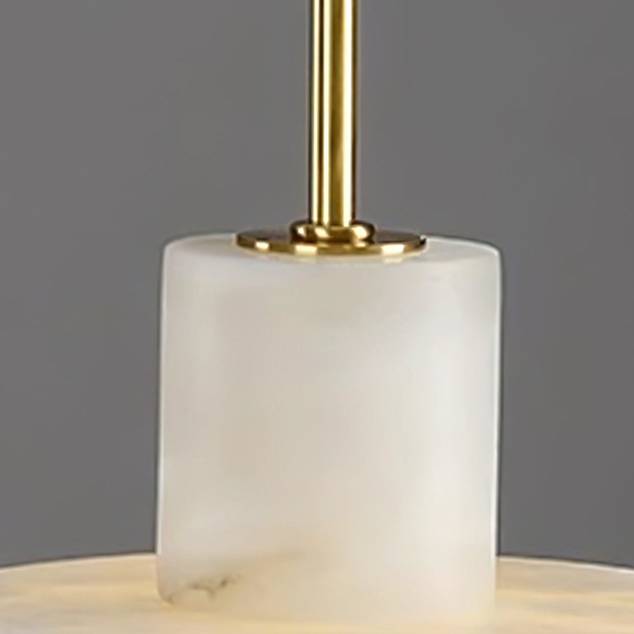 Ritta Pendant Lamp Alabaster Hat-Shape