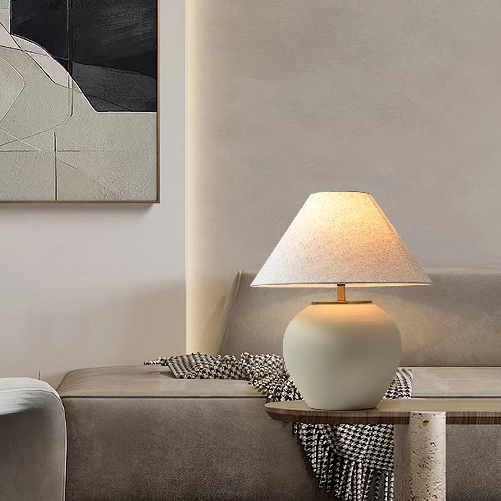 Etalis Ceramic Table Lamp - Letslighting