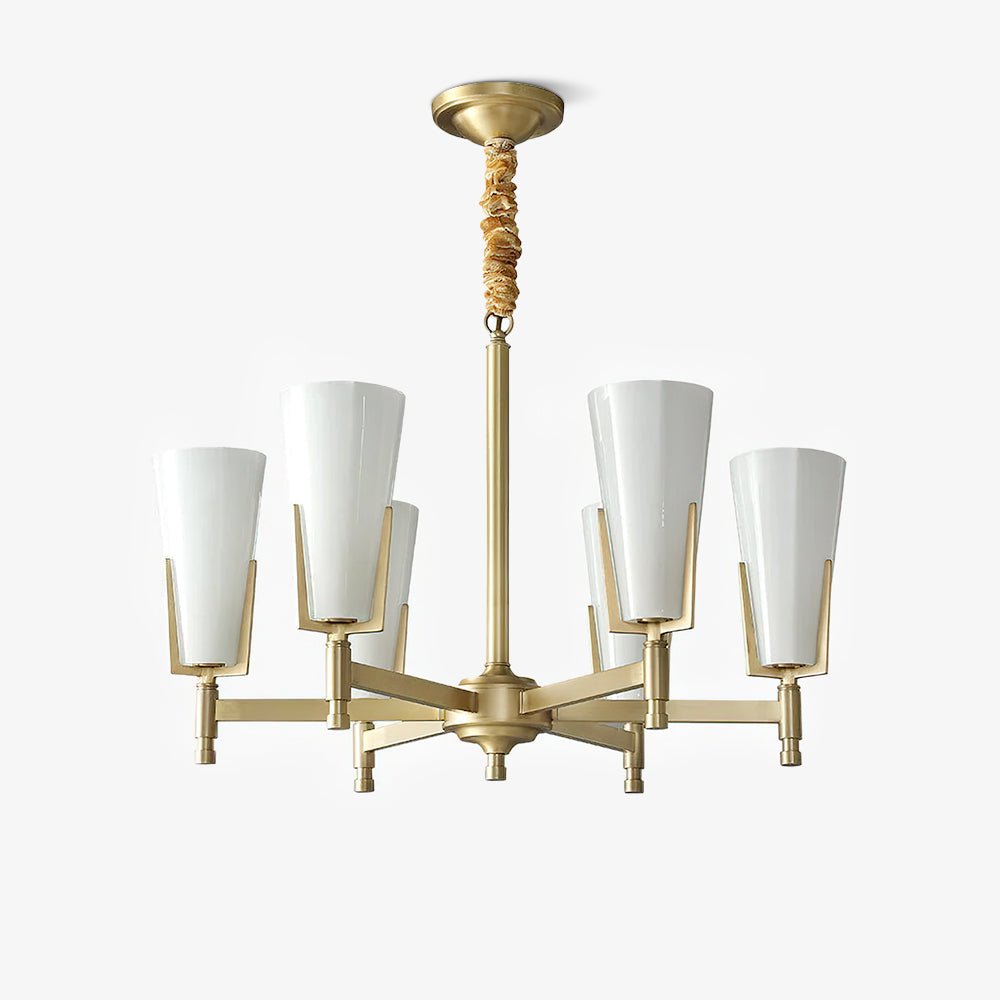 Gleam Luxury Brass Chandelier - Letslighting