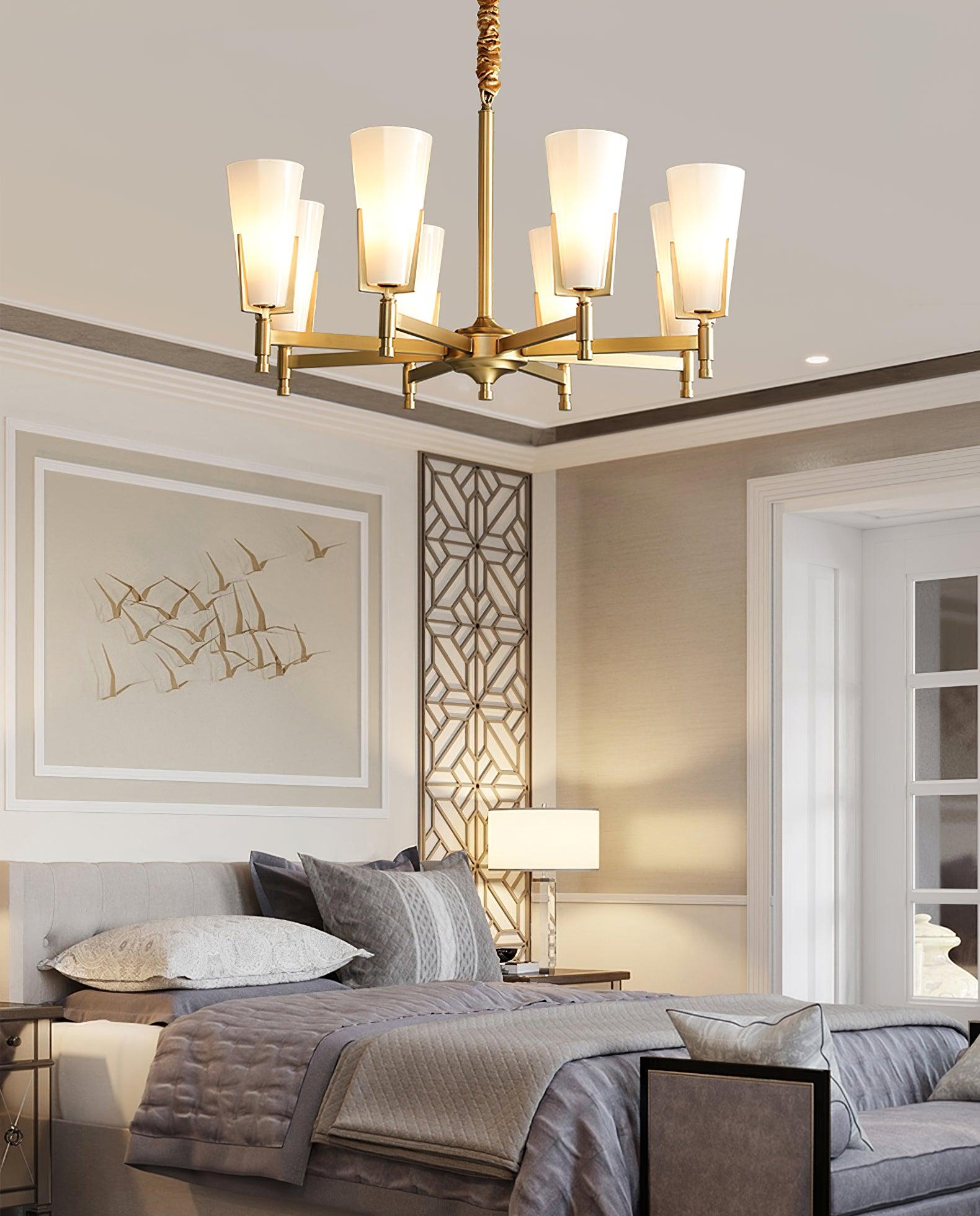 Gleam Luxury Brass Chandelier - Letslighting