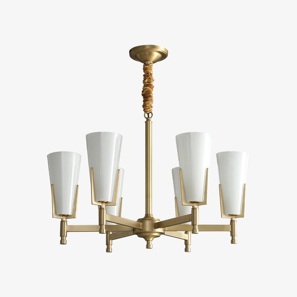 Gleam Luxury Brass Chandelier - Letslighting