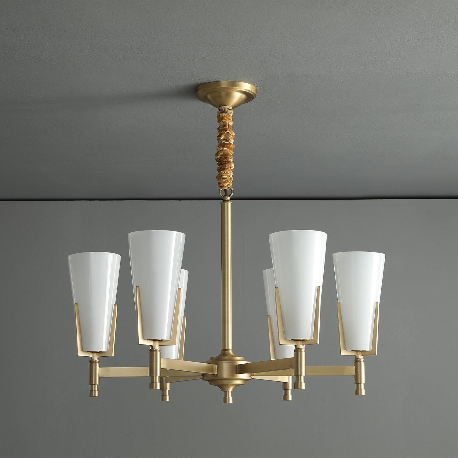Gleam Luxury Brass Chandelier - Letslighting