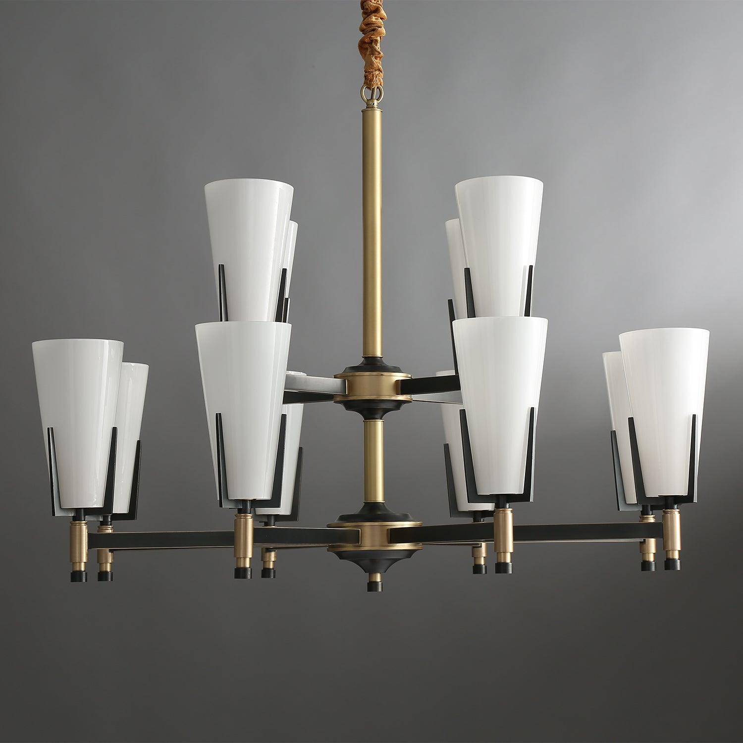 Gleam Luxury Brass Chandelier - Letslighting