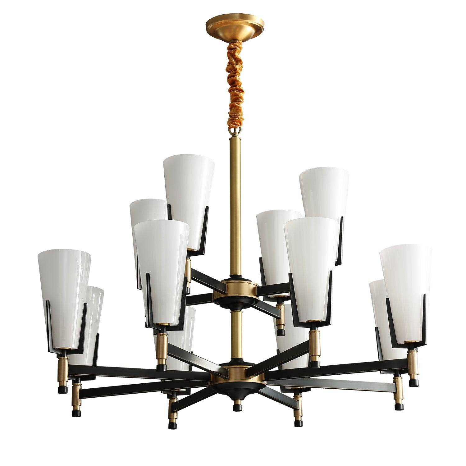 Gleam Luxury Brass Chandelier - Letslighting