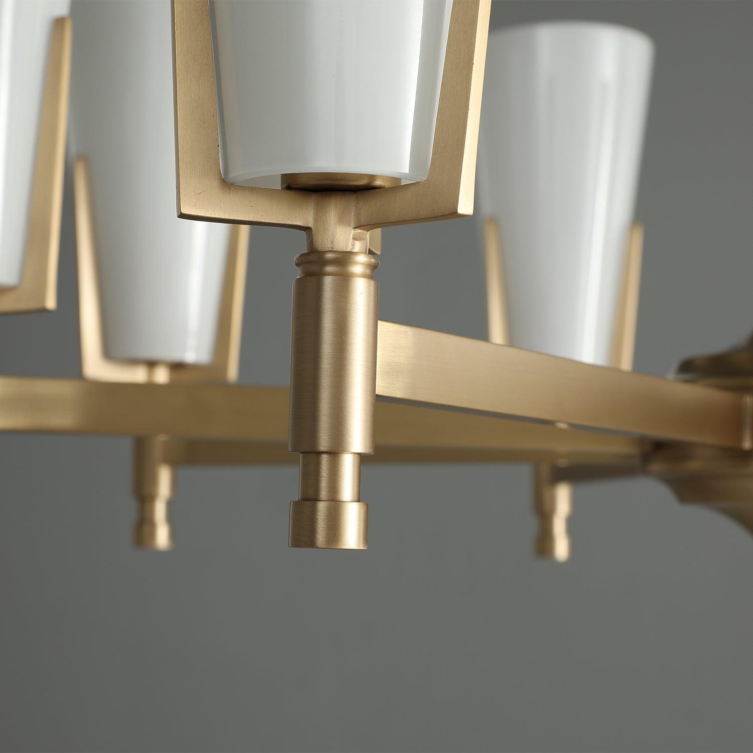 Gleam Luxury Brass Chandelier - Letslighting