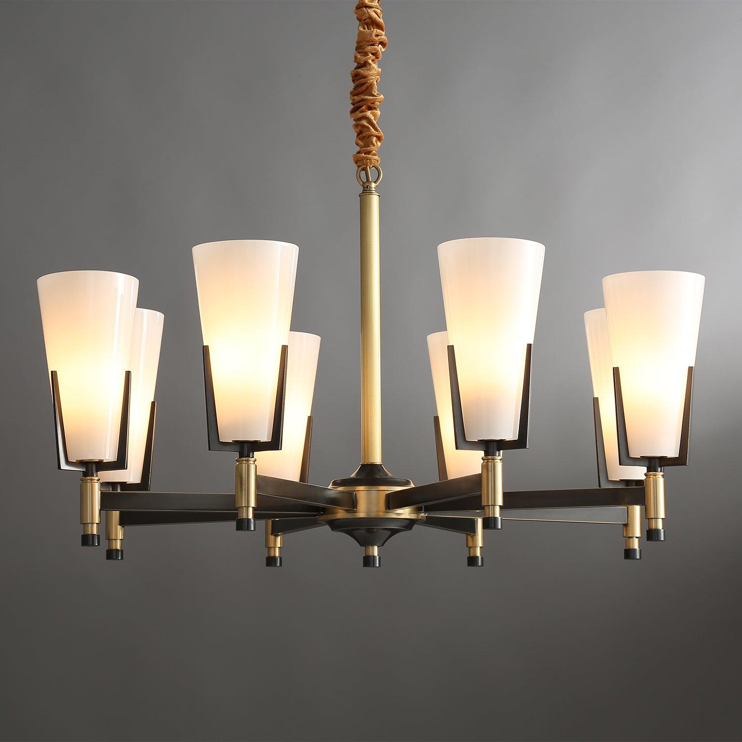 Gleam Luxury Brass Chandelier - Letslighting