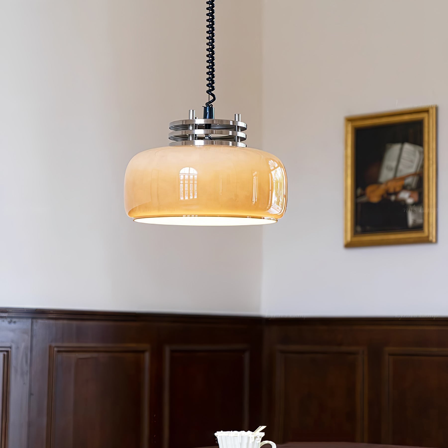 Liore Glass Industrial Pendant Lamp - Letslighting