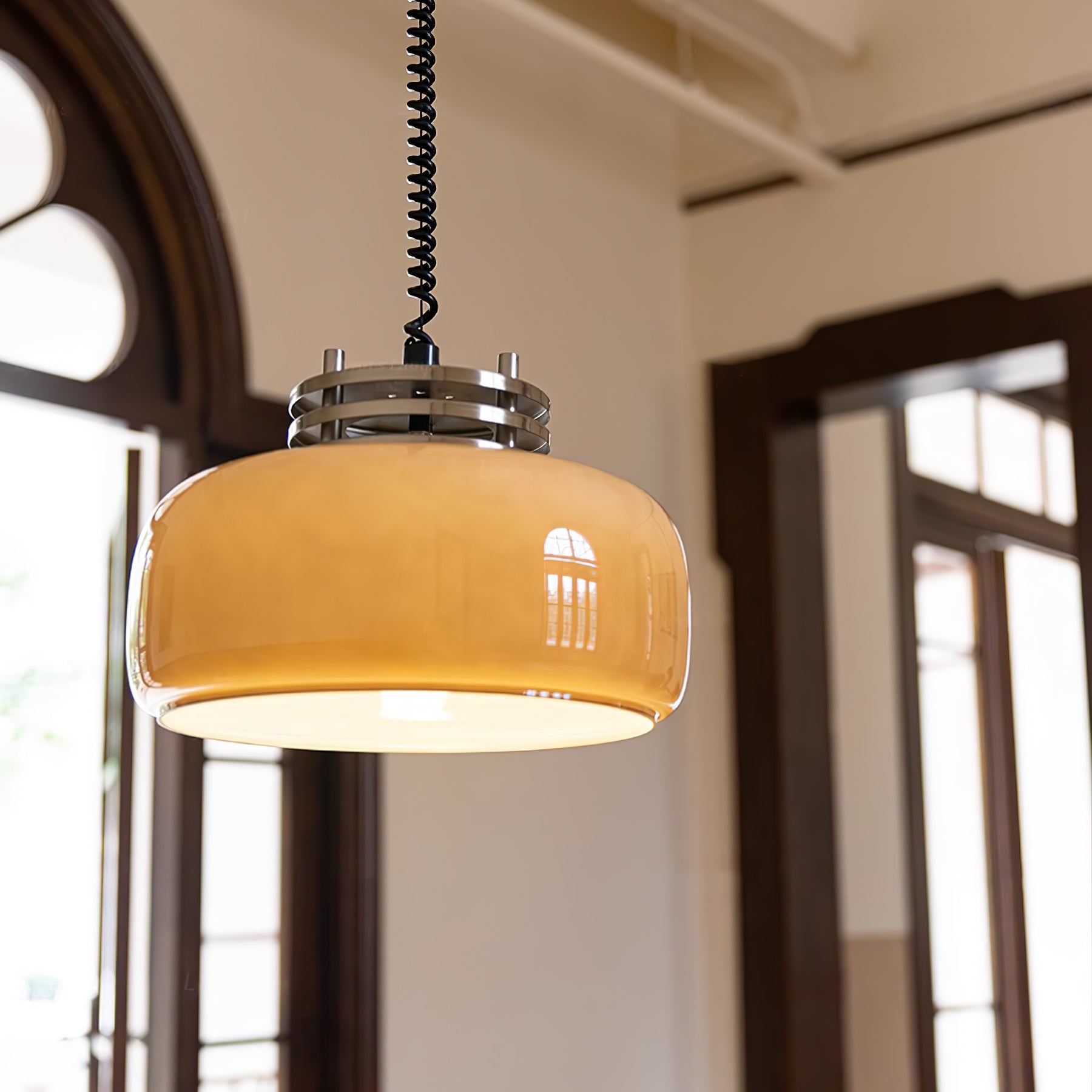 Liore Glass Industrial Pendant Lamp - Letslighting