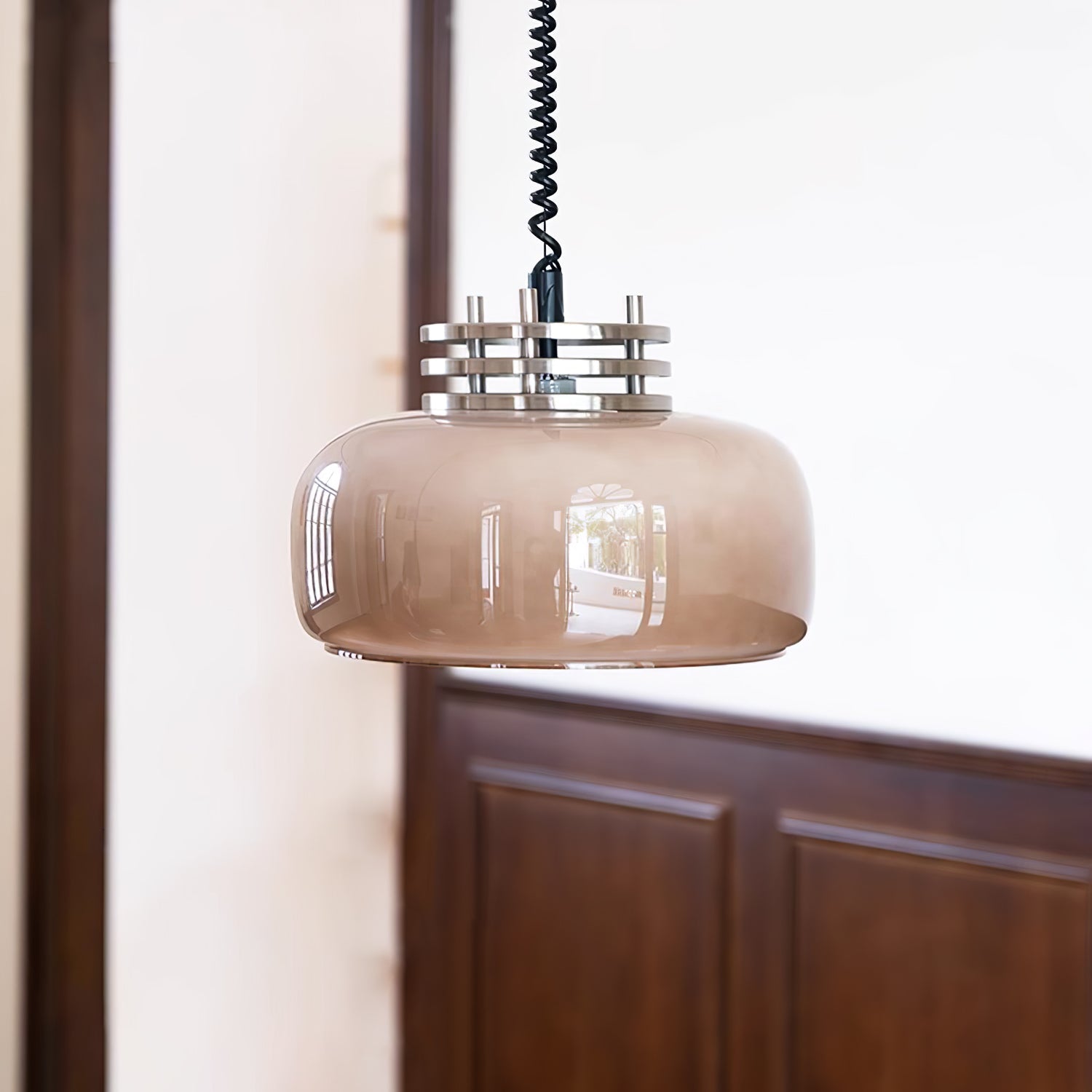 Liore Glass Industrial Pendant Lamp - Letslighting