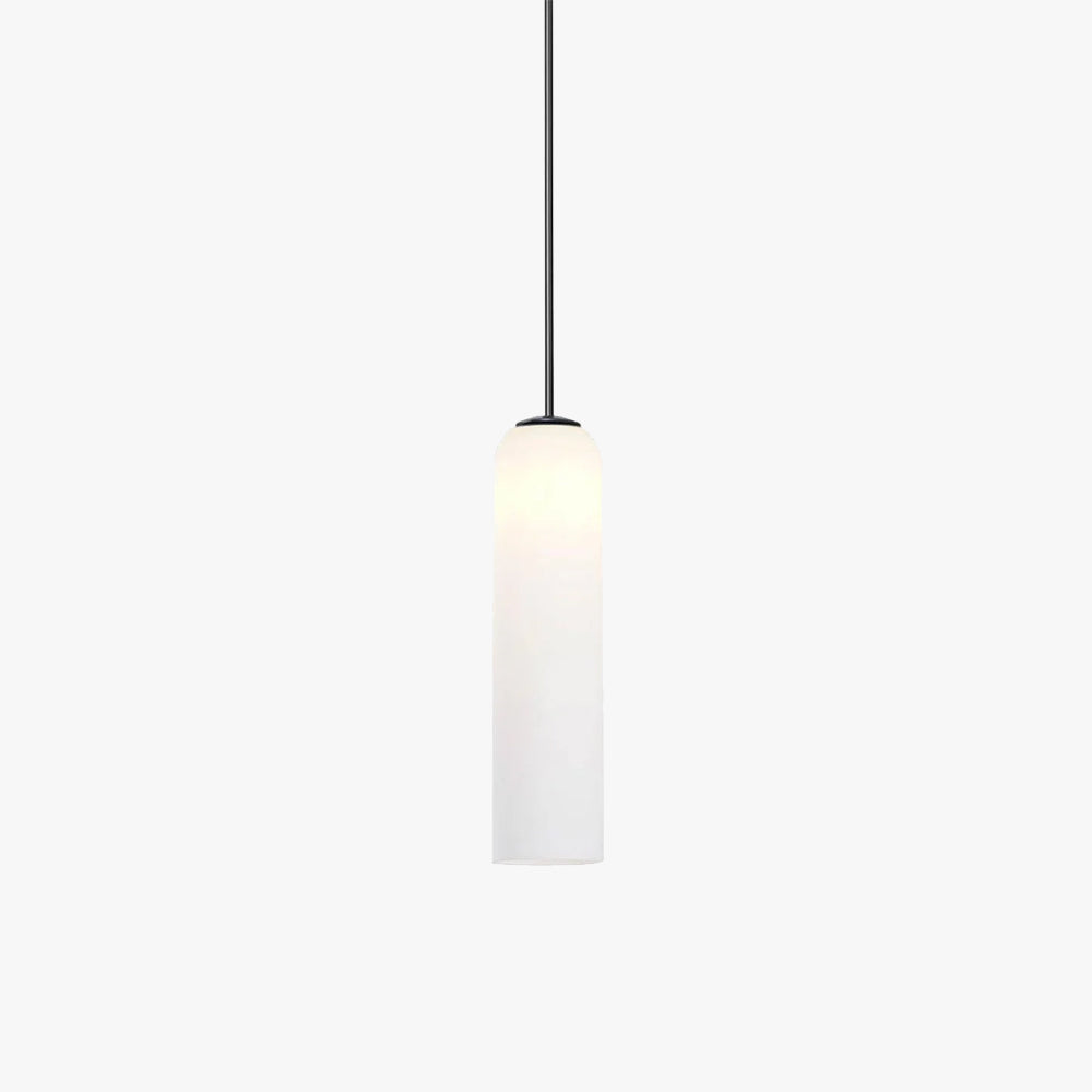 Valentina Long Tube Glass Pendant Light