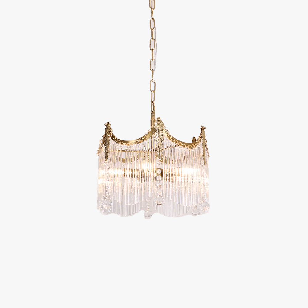 Kristy Luxurious Glass Chandeliers Farmhouse - Letslighting