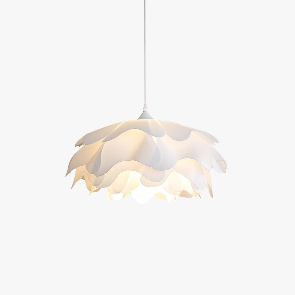 Bella White Flower Shaped Pendant Light - Letslighting