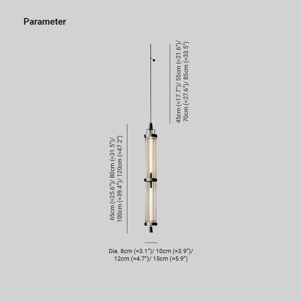 Vertical Modern Minimalist Sconce Wall Lamp