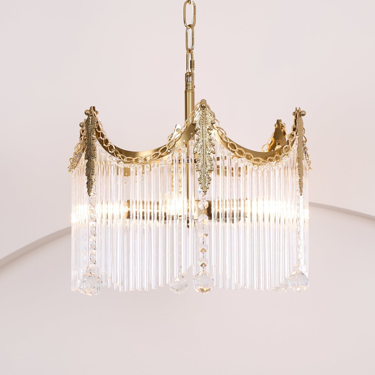 Kristy Luxurious Glass Chandeliers Farmhouse - Letslighting