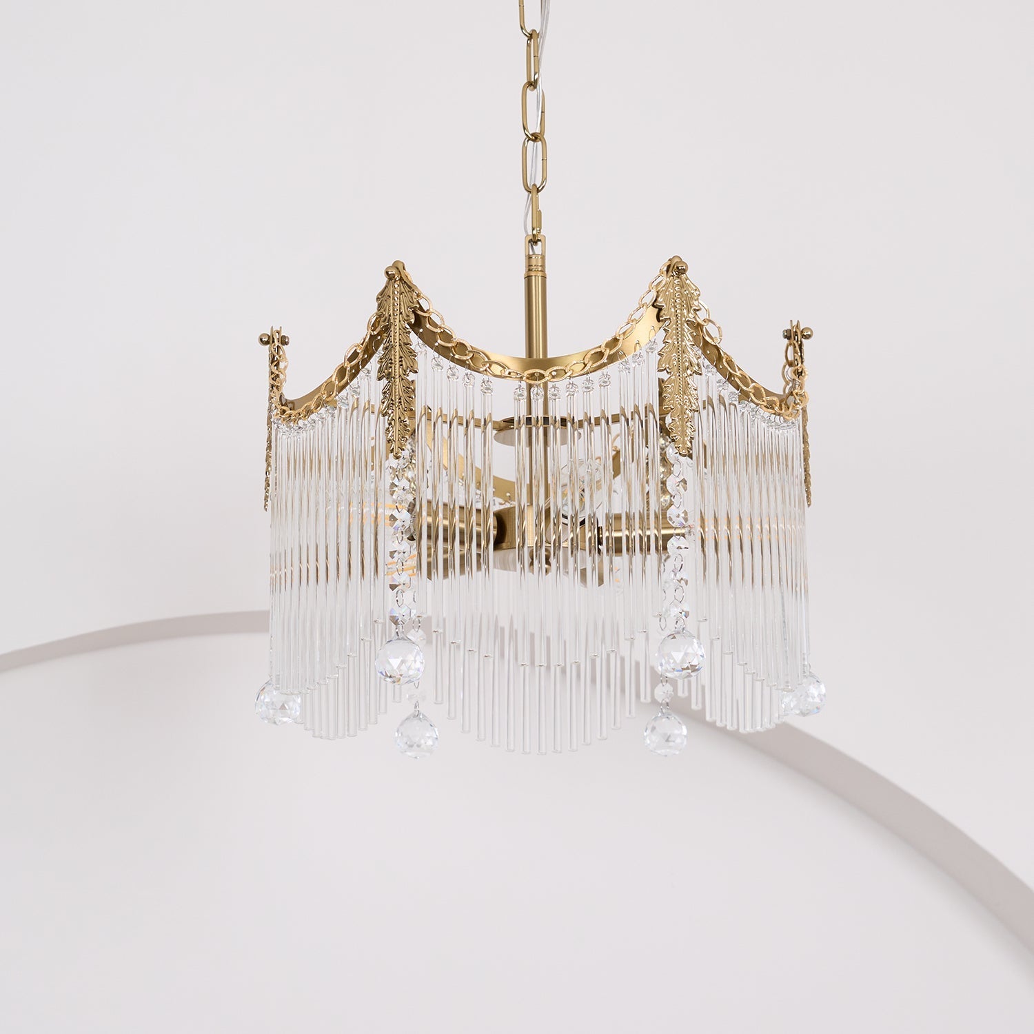 Kristy Luxurious Glass Chandeliers Farmhouse - Letslighting