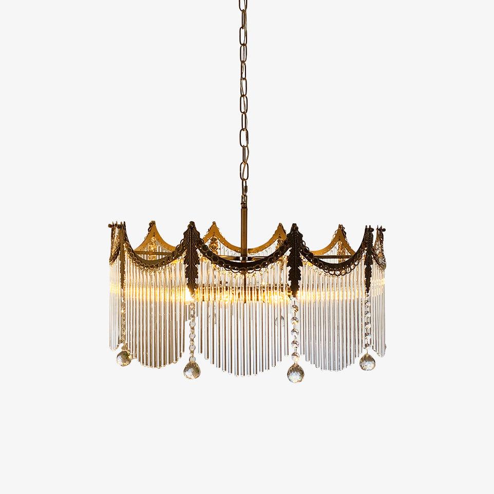 Kristy Luxurious Glass Chandeliers Farmhouse