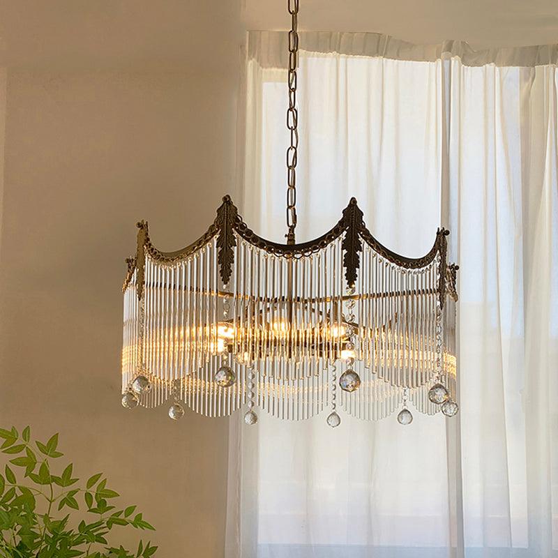 Kristy Luxurious Glass Chandeliers Farmhouse