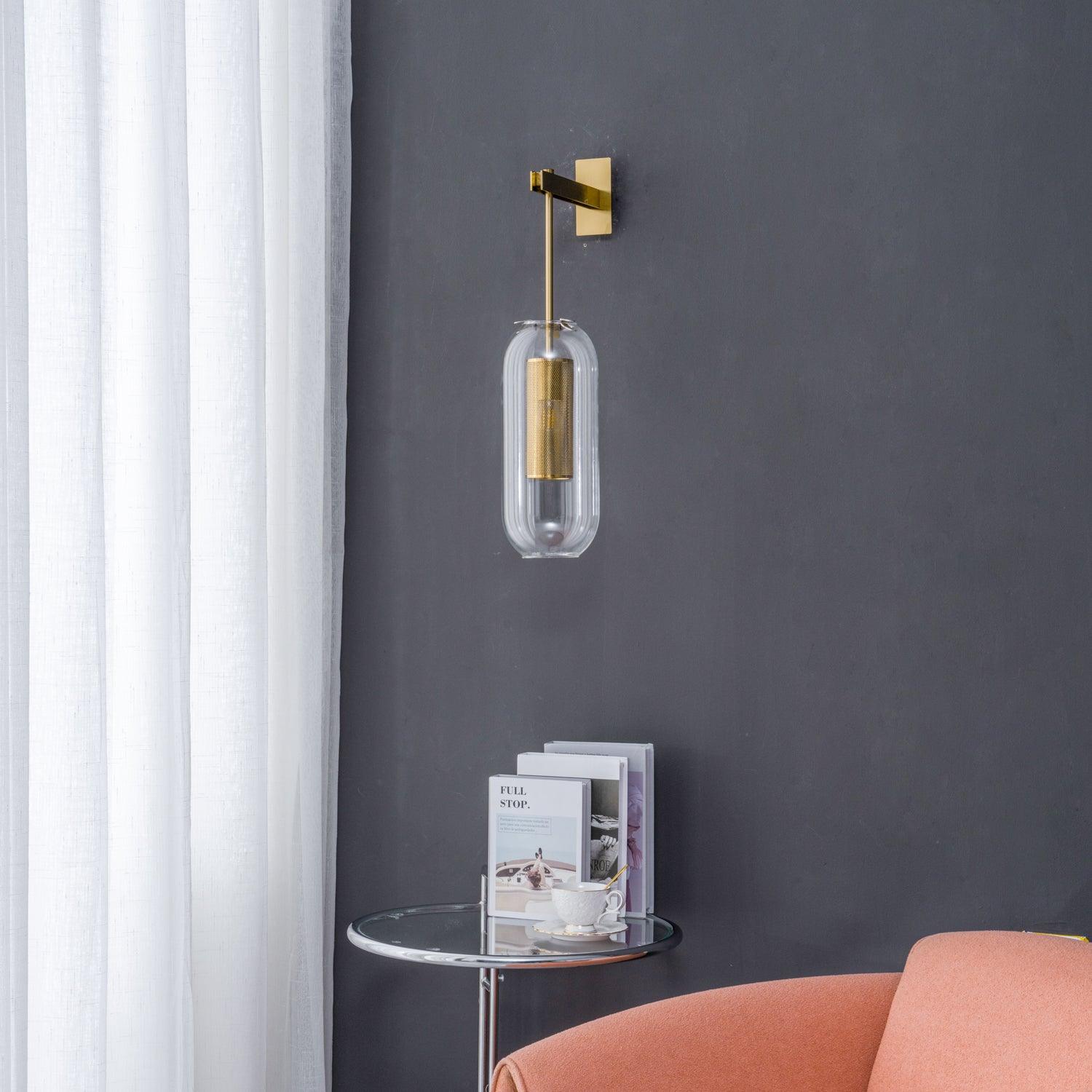 Evan Premium Nordic Art Glass Wall Lamp - Letslighting
