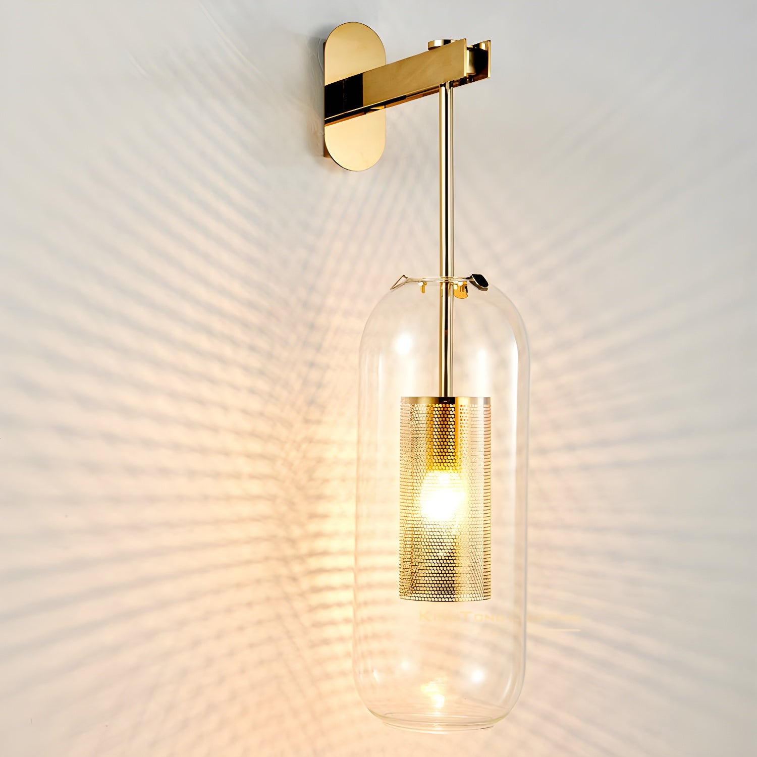 Evan Premium Nordic Art Glass Wall Lamp - Letslighting