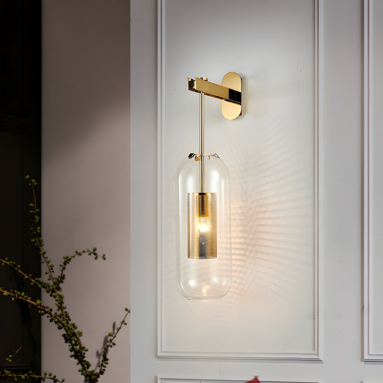 Evan Premium Nordic Art Glass Wall Lamp - Letslighting