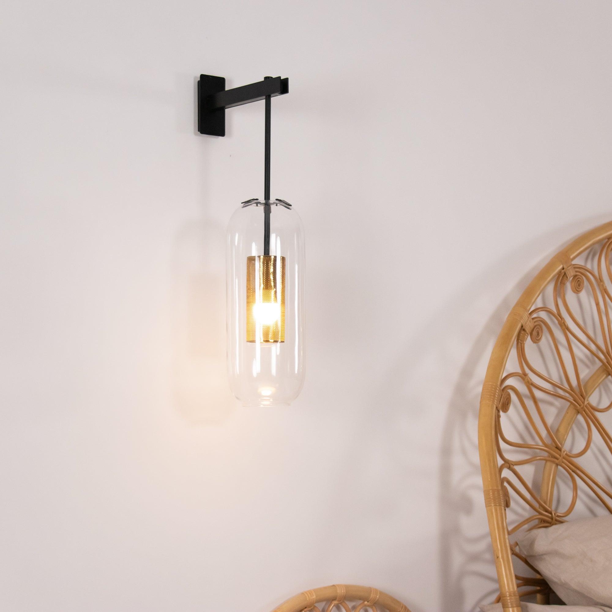 Evan Premium Nordic Art Glass Wall Lamp - Letslighting
