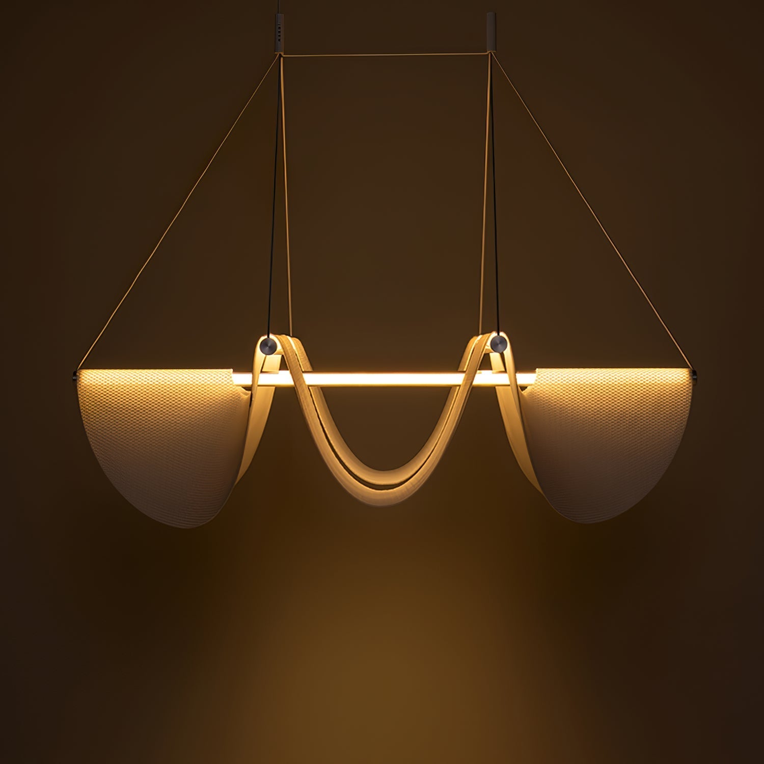 Covela Postmodern Luxury Ribbon Pendant Lamp - Letslighting