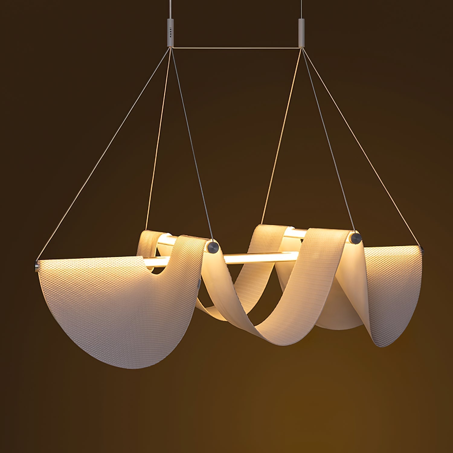 Covela Postmodern Luxury Ribbon Pendant Lamp - Letslighting