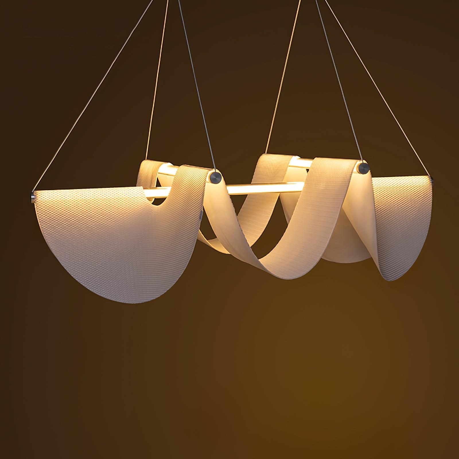 Covela Postmodern Luxury Ribbon Pendant Lamp - Letslighting