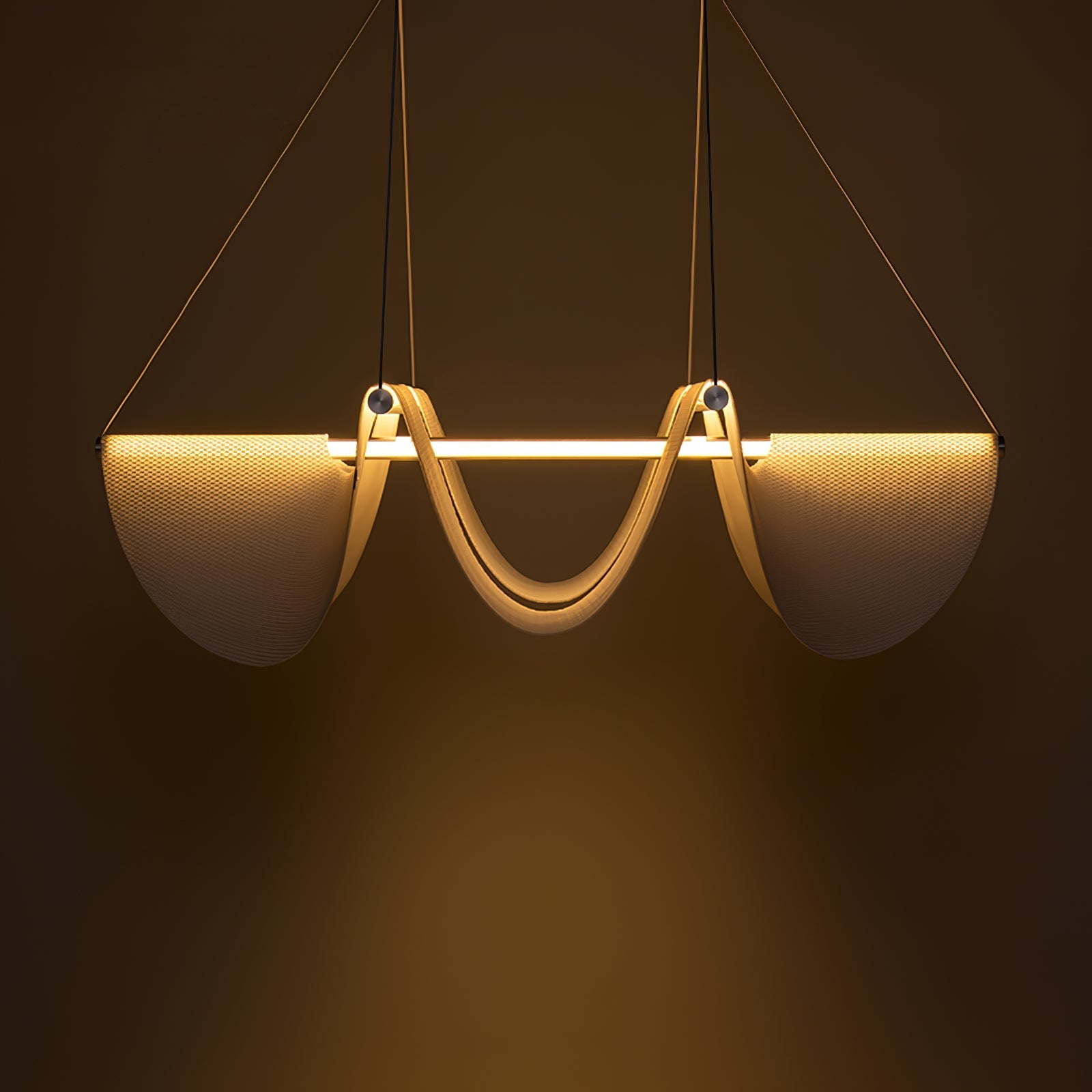 Covela Postmodern Luxury Ribbon Pendant Lamp - Letslighting