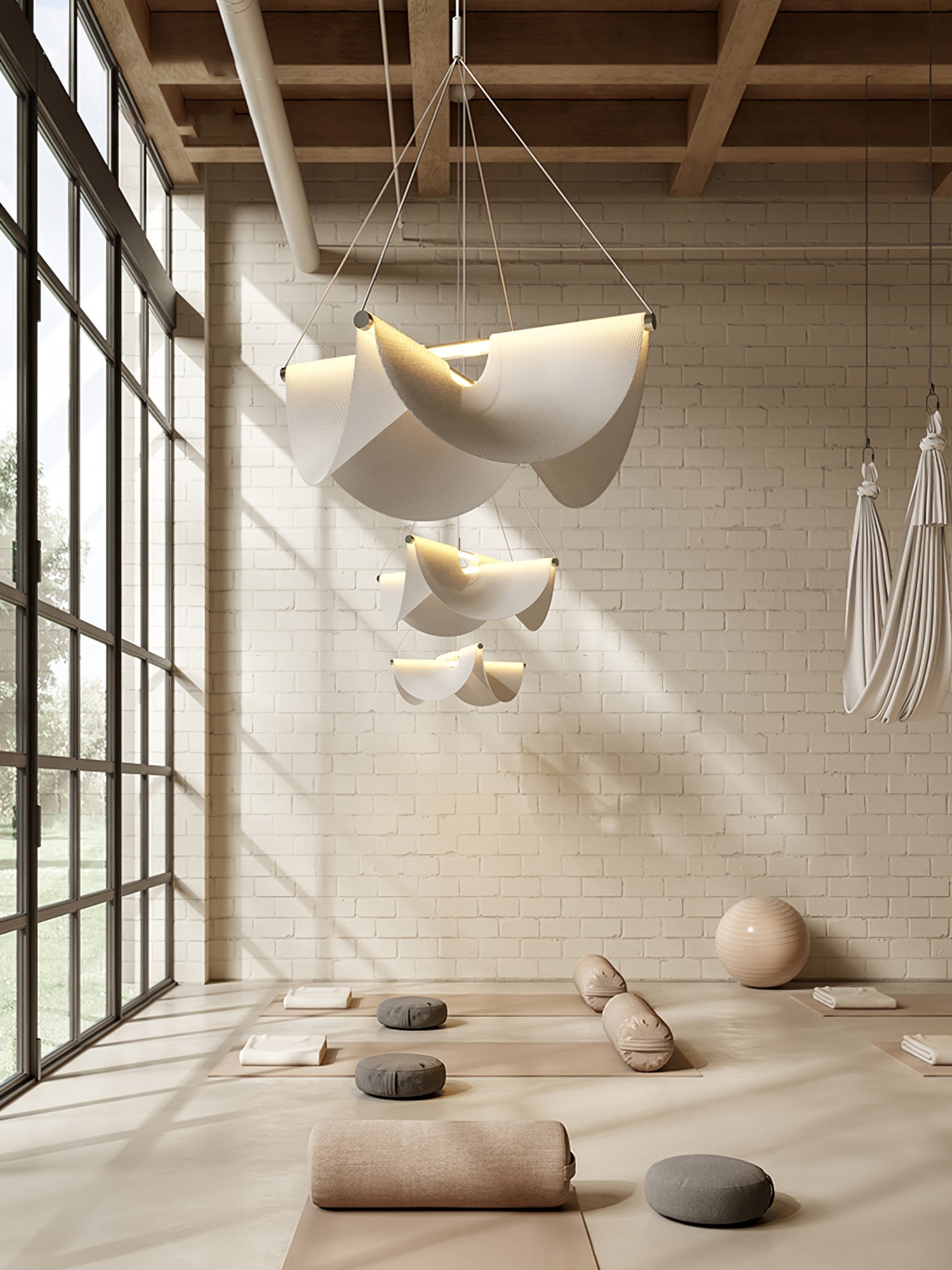Covela Postmodern Luxury Ribbon Pendant Lamp - Letslighting