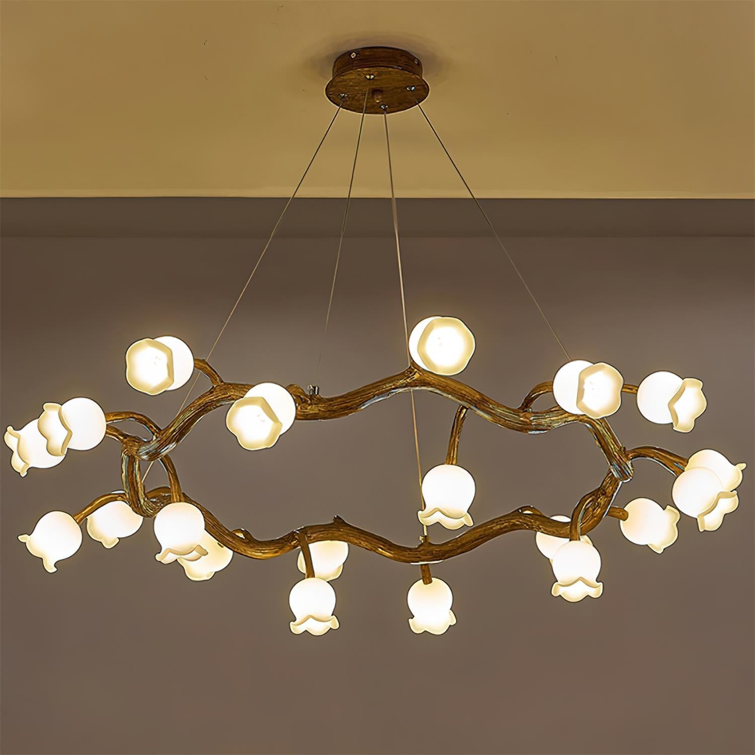 Alva Flowers Chandelier - Letslighting