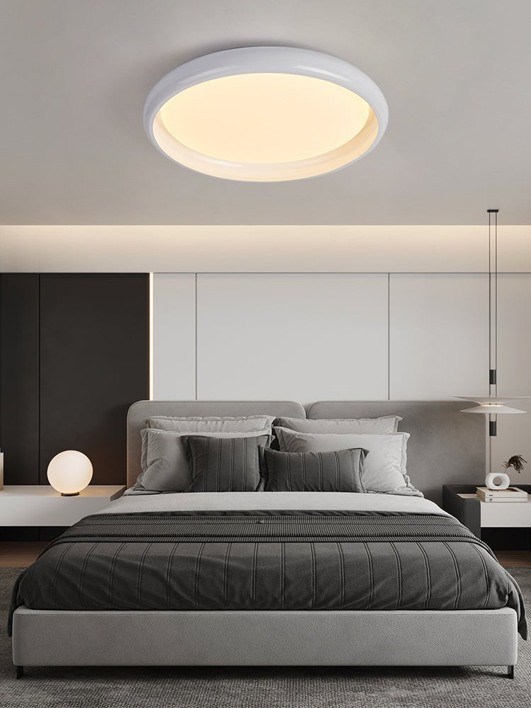 Zesolis Modern Minimalist Walnut Ceiling Light - Letslighting
