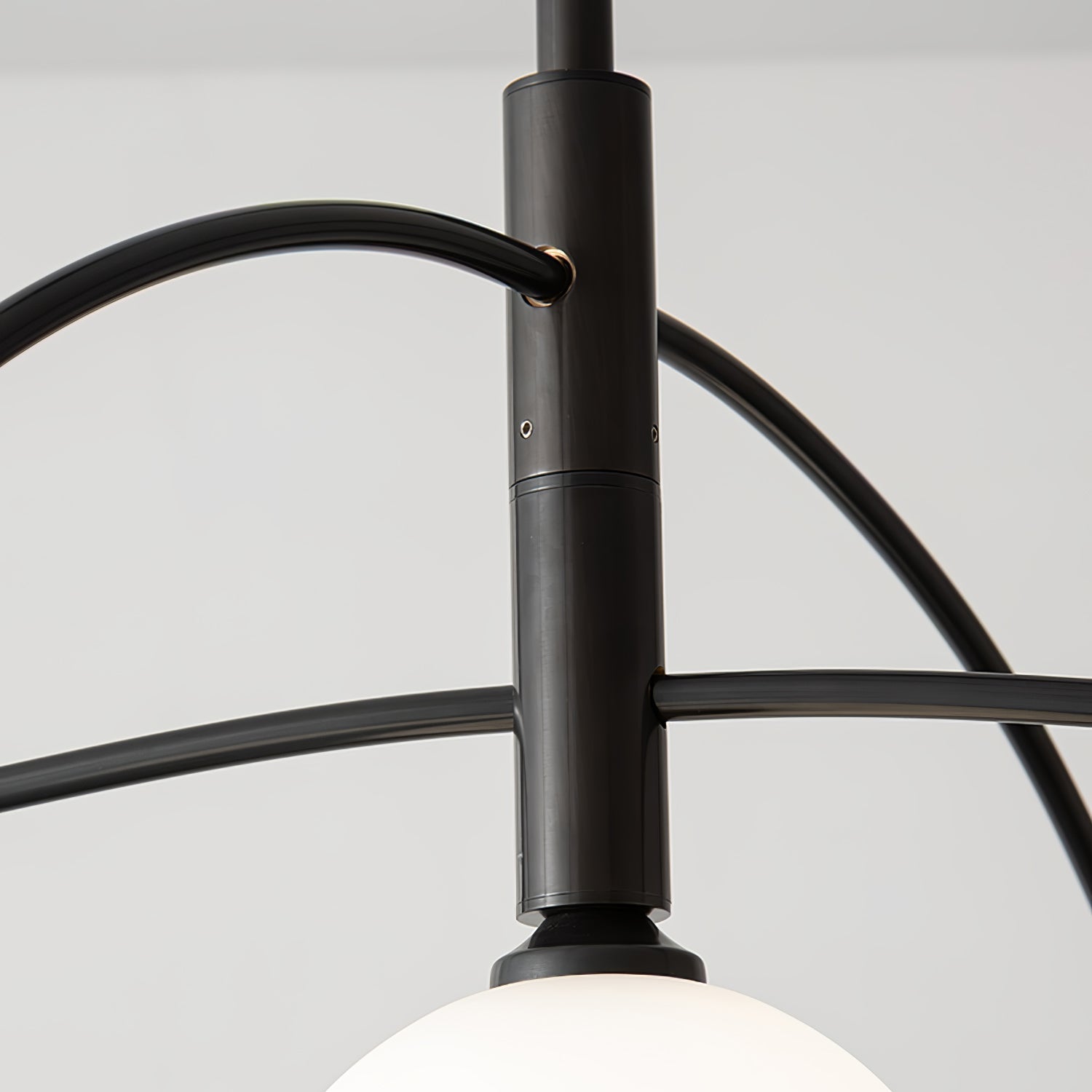 Lustra Chandelier Valentina Arc Brass Elegant - Letslighting