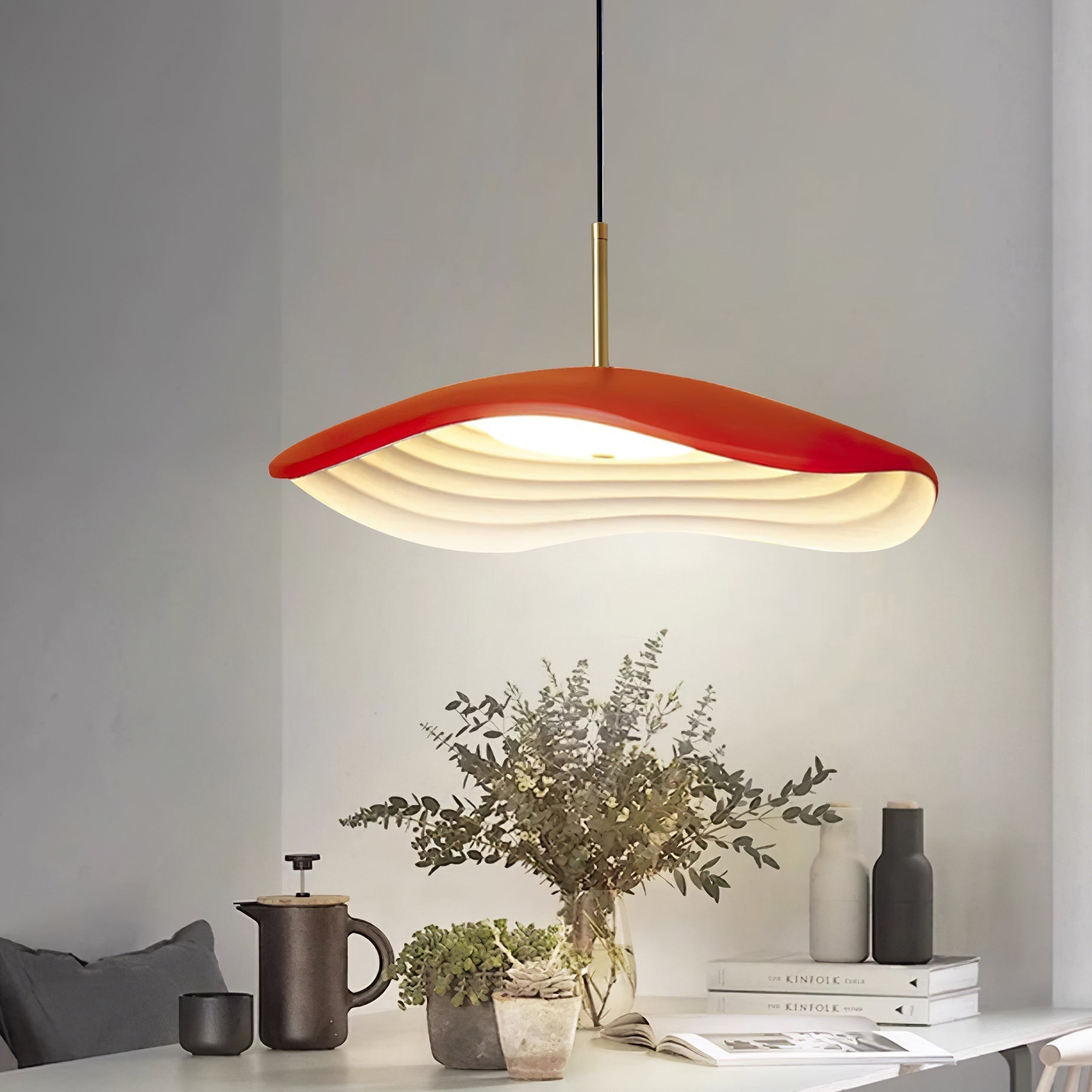 Zynthra Resin Artistic Pendant Lamp - Letslighting