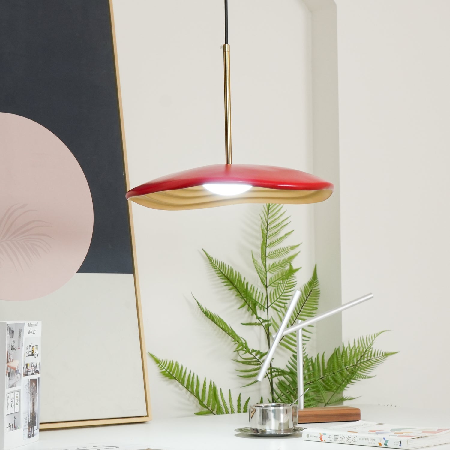 Ovelis Wave Pendant Lamp - Letslighting