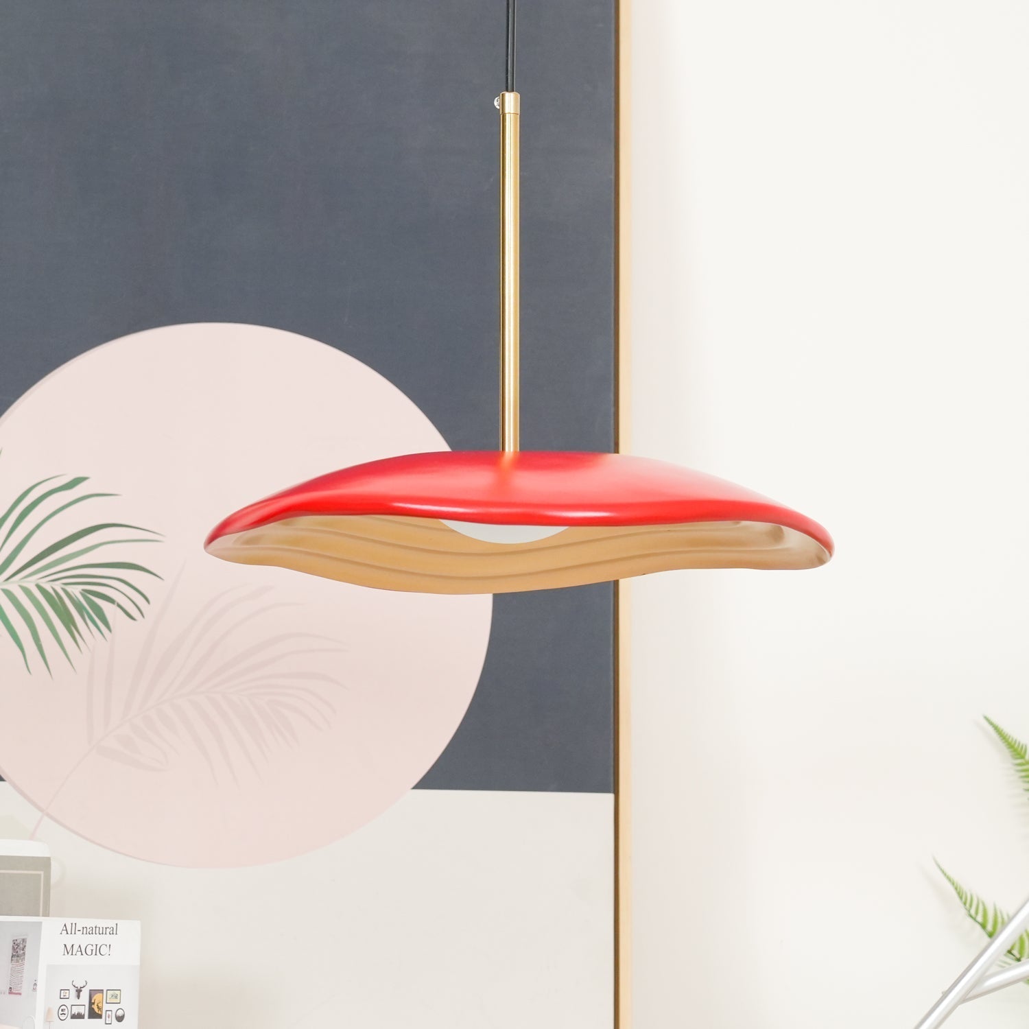 Zynthra Resin Artistic Pendant Lamp - Letslighting