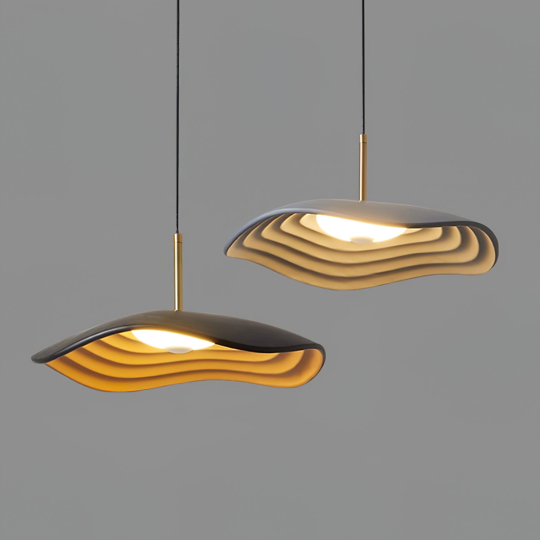 Ovelis Wave Pendant Lamp - Letslighting