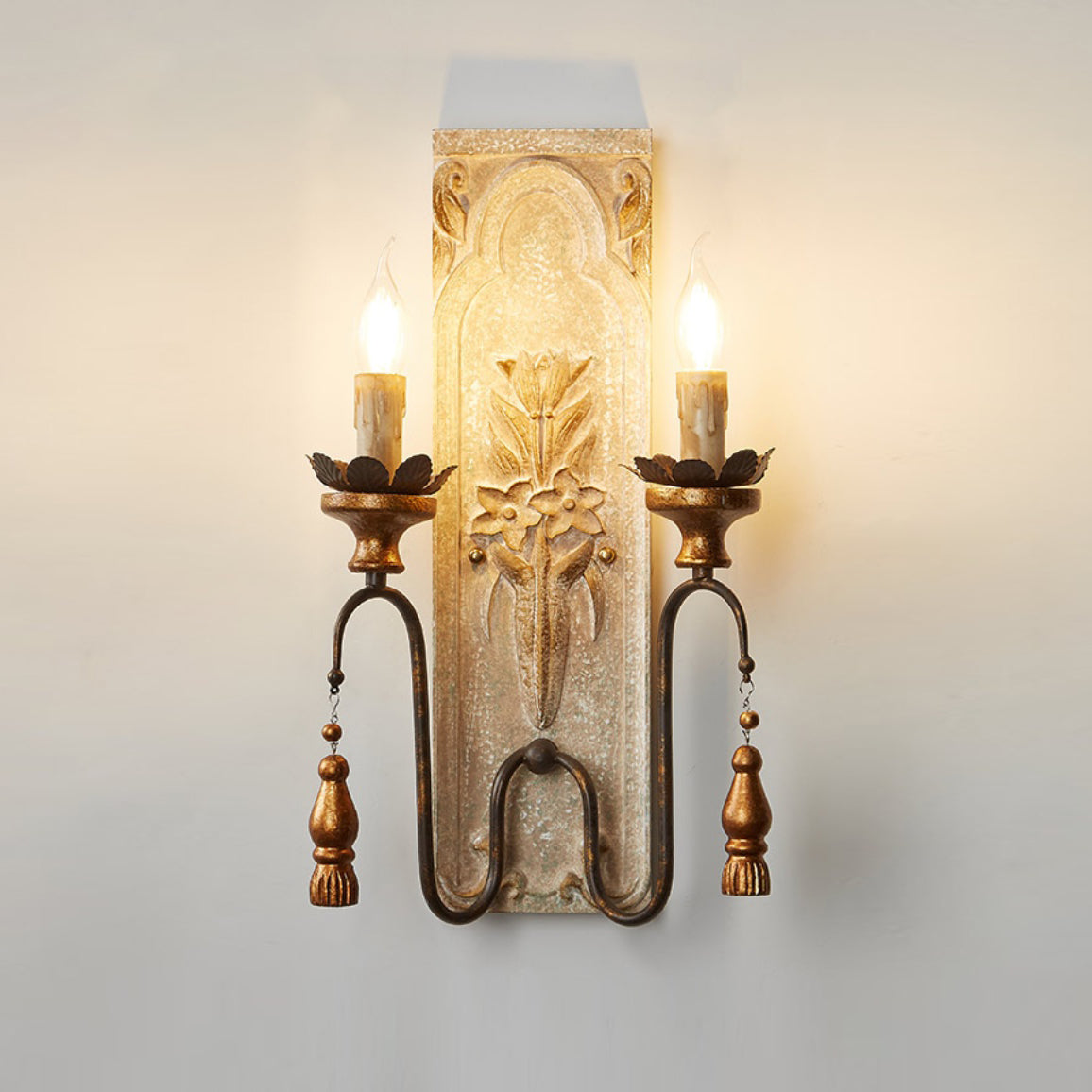 Elsoris Postmodern Luxury Wooden Wall Lamp - Letslighting