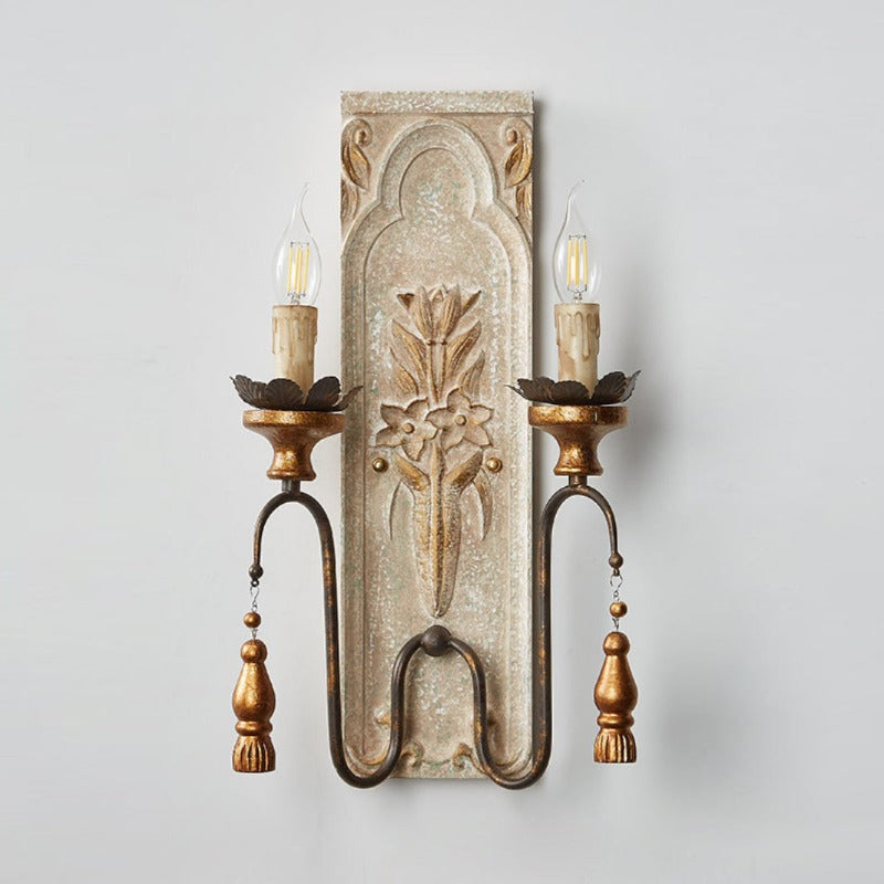 Elsoris Postmodern Luxury Wooden Wall Lamp - Letslighting