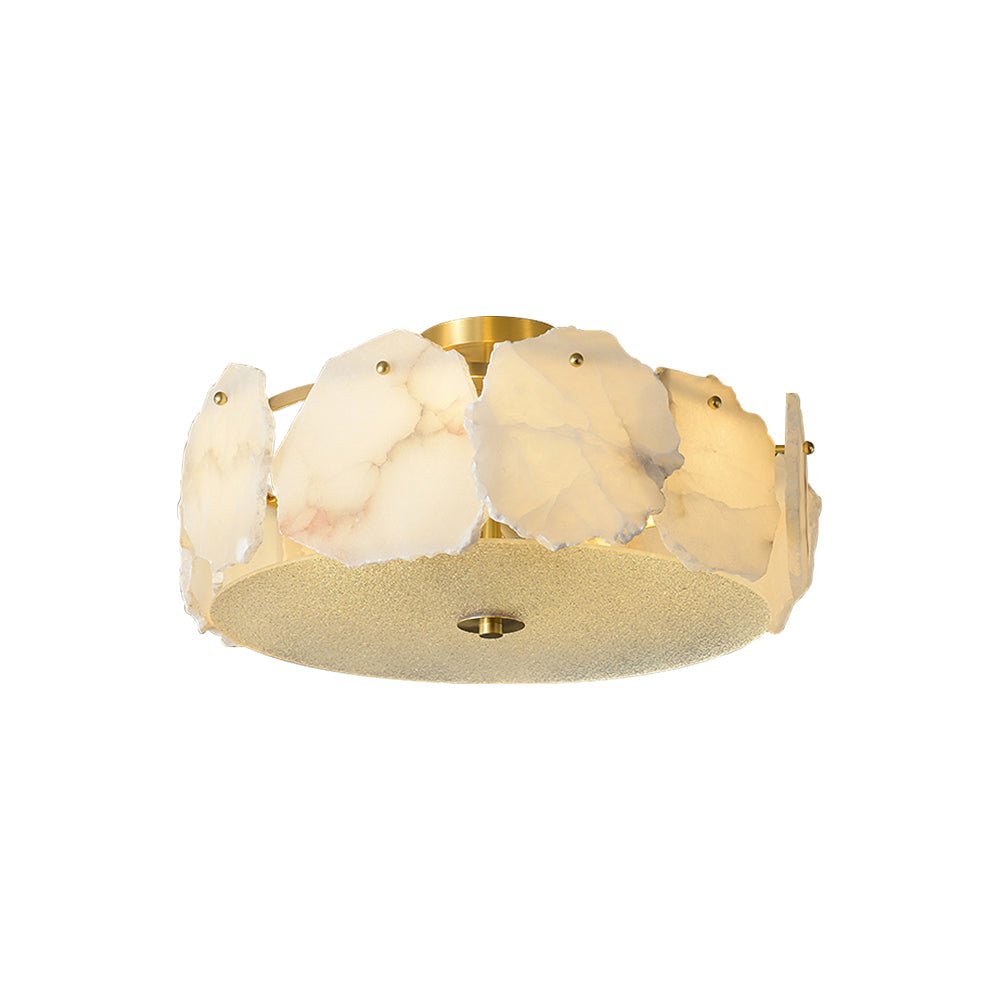 Amara Alabaster Flush Mount Ceiling Light - Letslighting