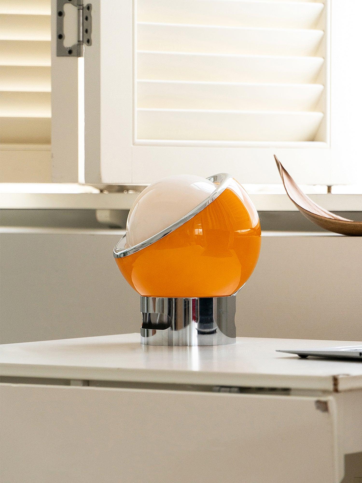 Halonce Steel Futuristic Table Lamp - Letslighting