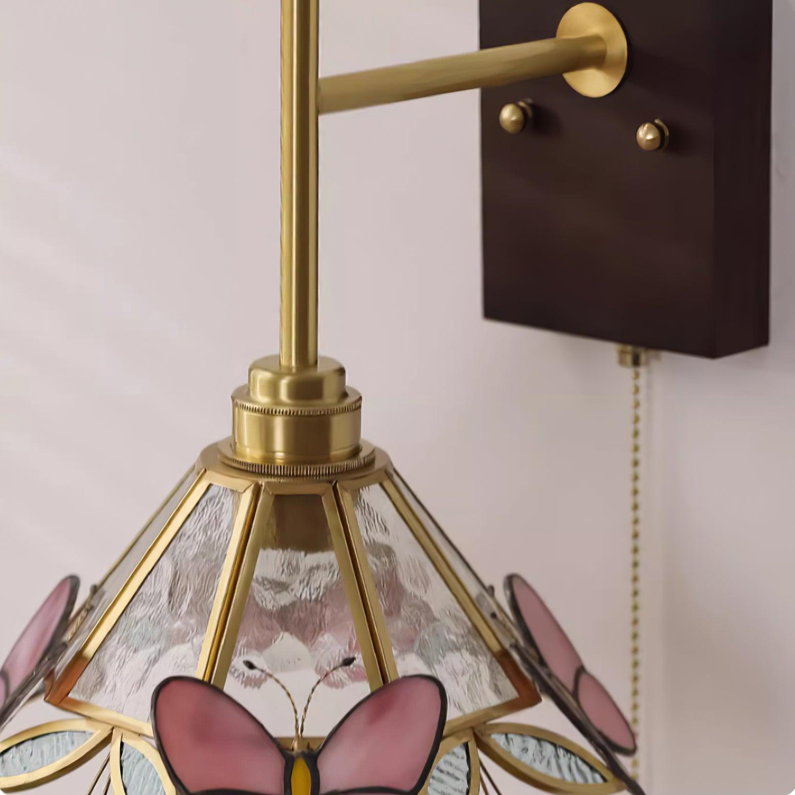 Valerie Wall Lamp Vintage Charm Butterfly - Letslighting