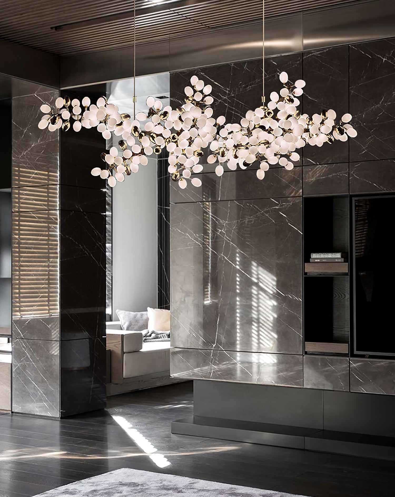 Cithaila Postmodern Luxury Bunch Glass Chandelier - Letslighting