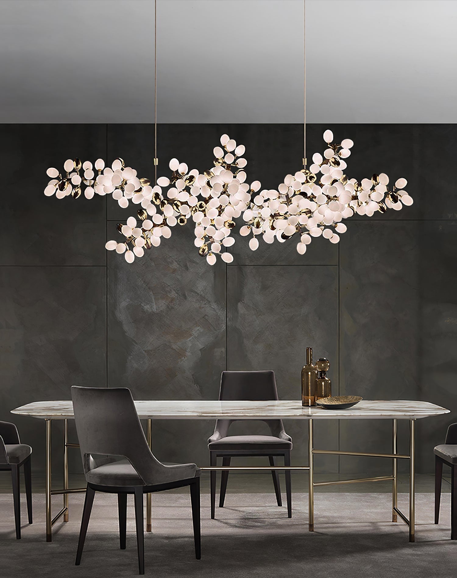 Cithaila Postmodern Luxury Bunch Glass Chandelier - Letslighting